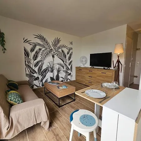 公寓 Duplex, Ambiance Nature Avec Vue Sur Les Bateaux 格吕桑