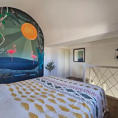 公寓 Duplex, Ambiance Nature Avec Vue Sur Les Bateaux *
