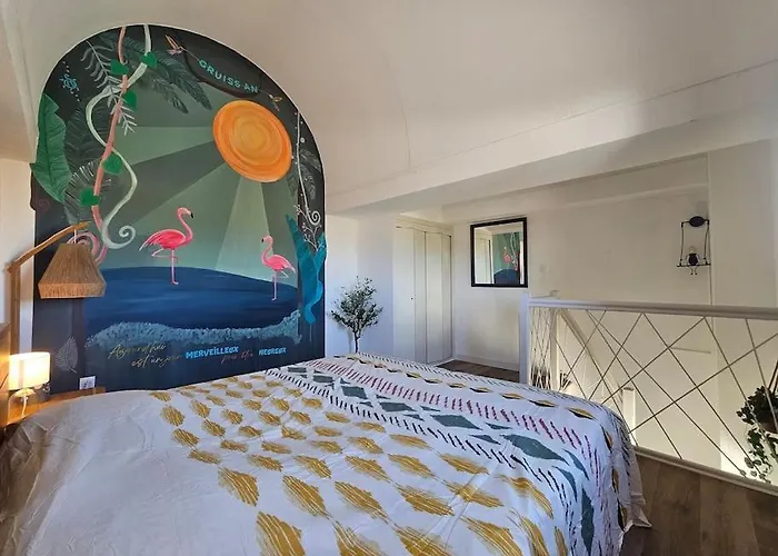 Апартаменты Duplex, Ambiance Nature Avec Vue Sur Les Bateaux